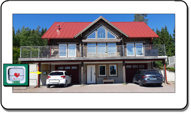 Nyängets vägförening har köpt in en hjärtstartare med serviceavtal. Hjärtstartaren är placerad under altan på husväggen, Nyängetsvägen 18.   HJÄRTSTARTARE